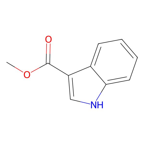 2D Structure of Methyl indole-3-carboxylate 2D Structure of Methyl indole-3-carboxylate