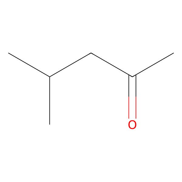 2D Structure of Methyl isobutyl ketone