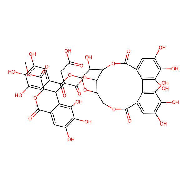 2D Structure of Methyl neochebulagate 2D Structure of Methyl neochebulagate