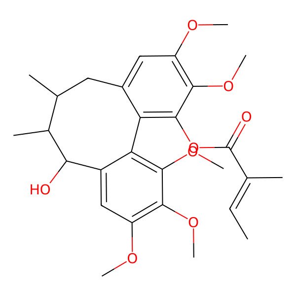 2D Structure of methyl schisantherin F 2D Structure of methyl schisantherin F