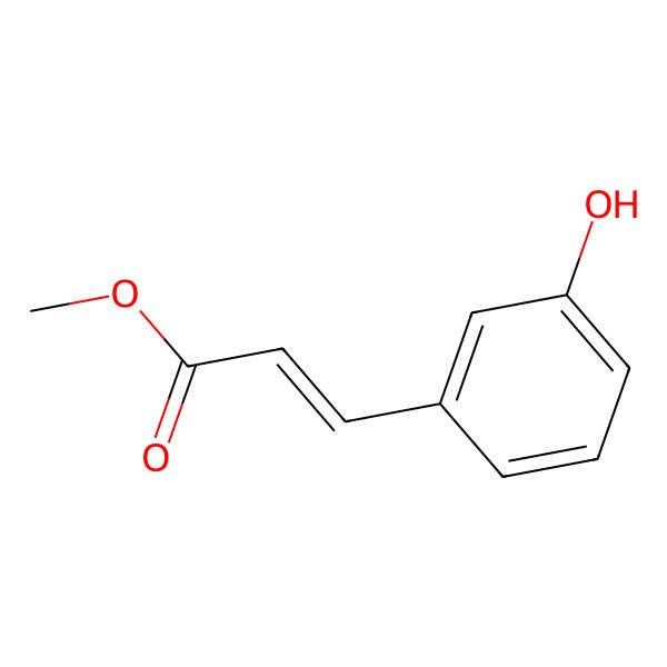 2D Structure of Methyl trans-3-Hydroxycinnamate 2D Structure of Methyl trans-3-Hydroxycinnamate
