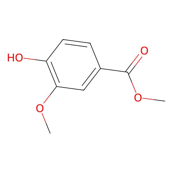2D Structure of Methyl vanillate