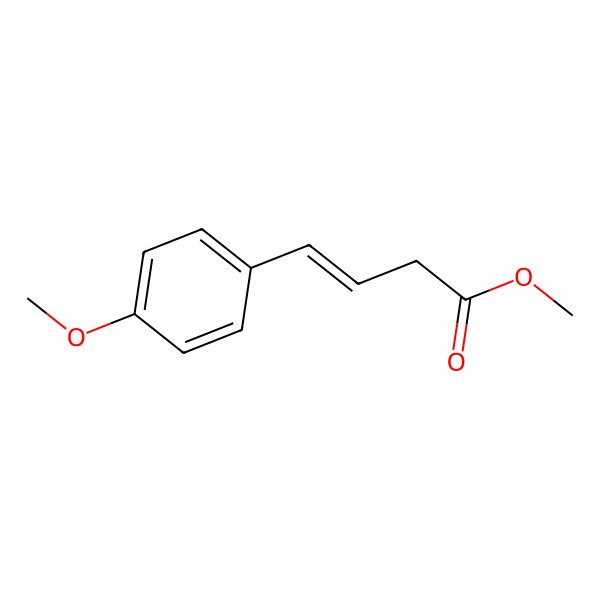 2D Structure of methyl (Z)-4-(4-methoxyphenyl)but-3-enoate 2D Structure of methyl (Z)-4-(4-methoxyphenyl)but-3-enoate