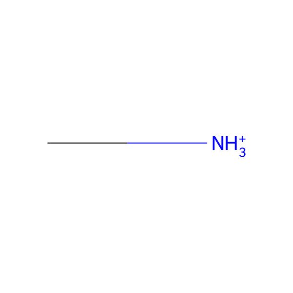 2D Structure of Methylammonium