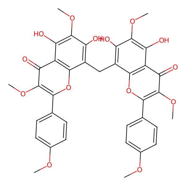 2D Structure of Methylenebissantin