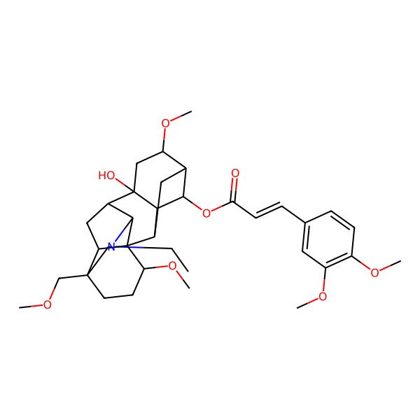 2D Structure of Methylgymnaconitine