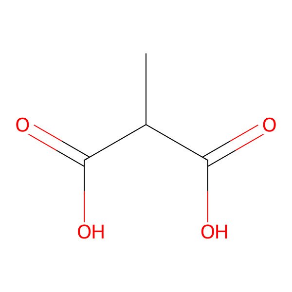 2D Structure of Methylmalonic acid 2D Structure of Methylmalonic acid