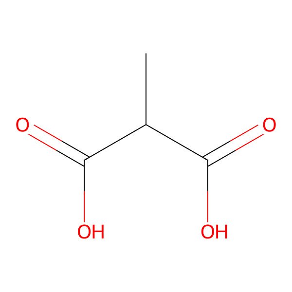 2D Structure of Methylmalonic acid