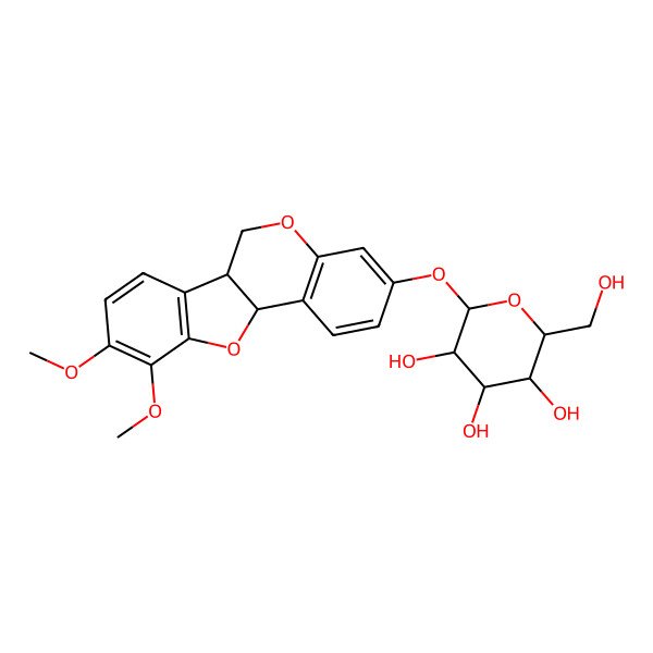 2D Structure of Methylnissolin-3-O-glucoside