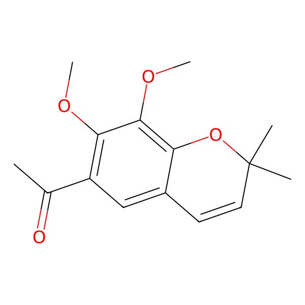 2D Structure of Methylripariochromene A