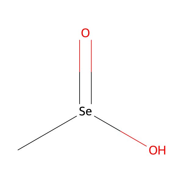 2D Structure of Methylselenic acid