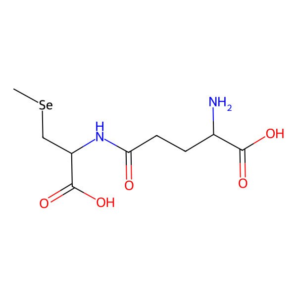 2D Structure of Methylseleno carboxyethylglutamine