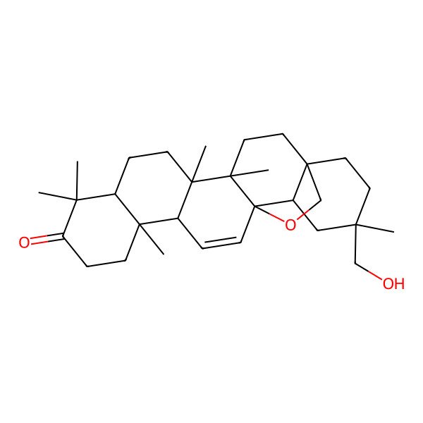 2D Structure of Microfokienoxane D 2D Structure of Microfokienoxane D
