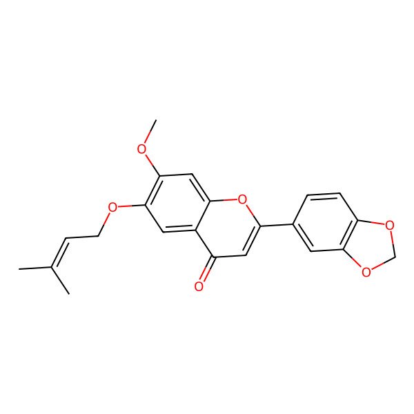 2D Structure of Millettocalyxin B