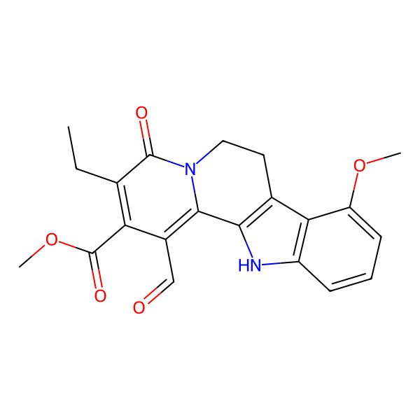 2D Structure of Mitragynaline
