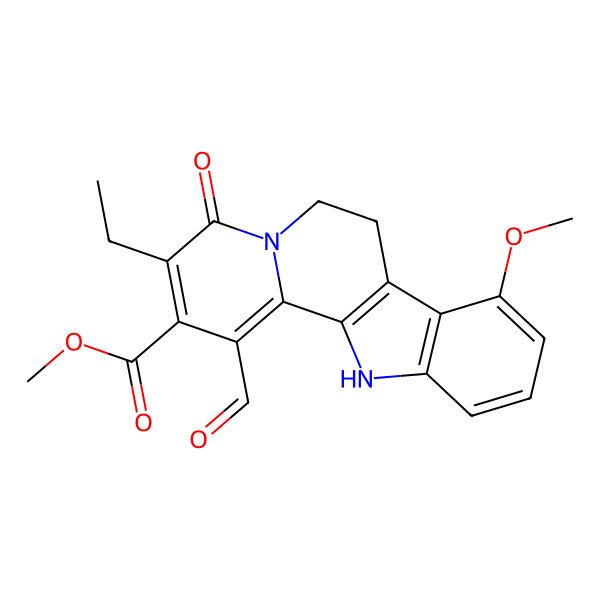 2D Structure of Mitragynaline 2D Structure of Mitragynaline