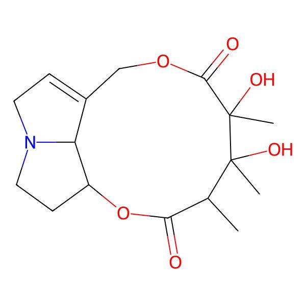 2D Structure of Monocrotaline