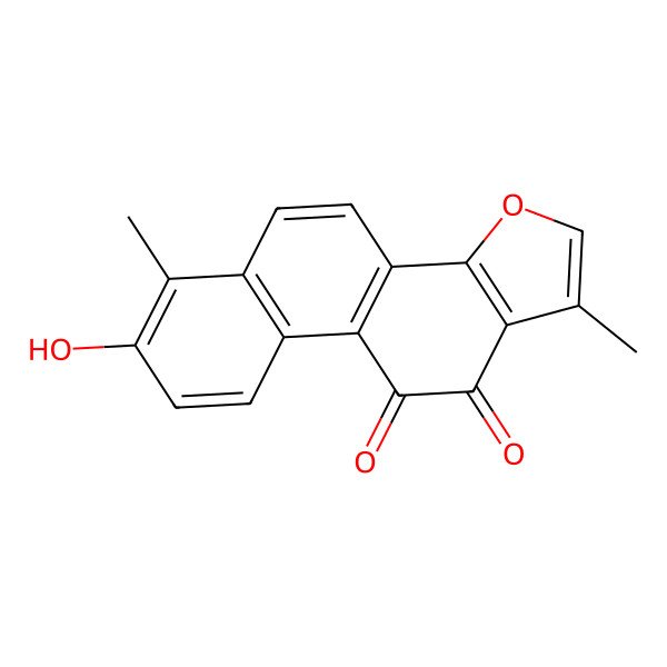 2D Structure of Monodydroxytanshinone I