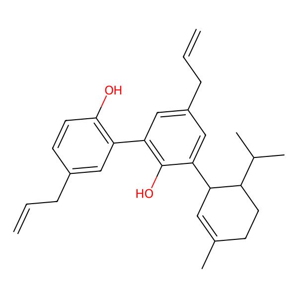 2D Structure of Monoterpenylmagnolol