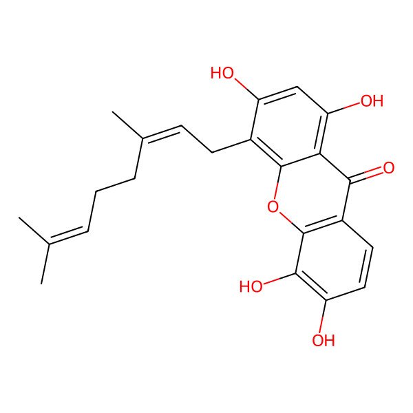 2D Structure of Montrouxanthone