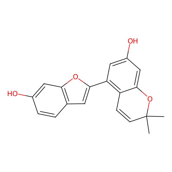 2D Structure of Moracin E