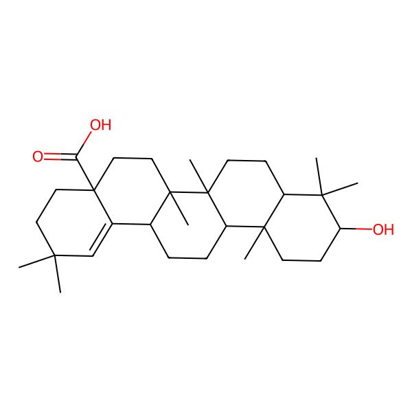 2D Structure of Morolic acid