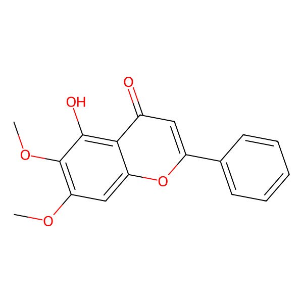 2D Structure of Mosloflavone