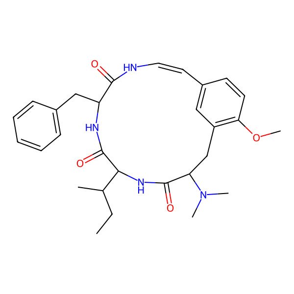 2D Structure of Mucronine A