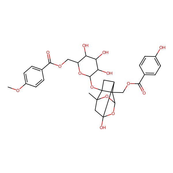 2D Structure of Mudanpioside B 2D Structure of Mudanpioside B