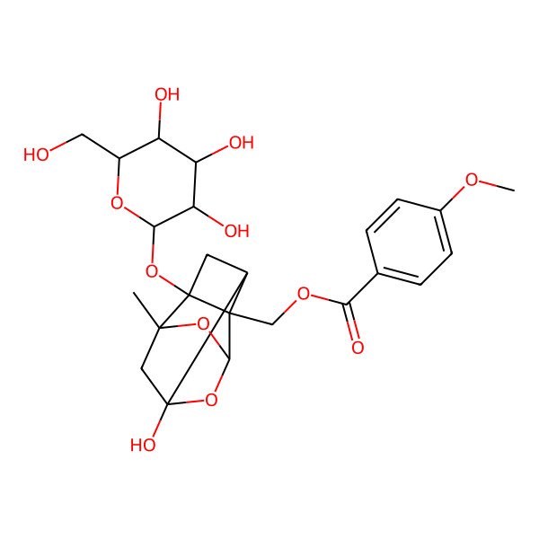 2D Structure of Mudanpioside D