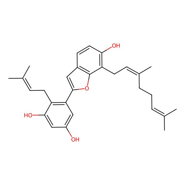 2D Structure of Mulberrofuran D