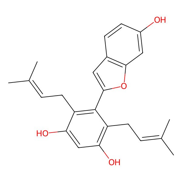 2D Structure of Mulberrofuran V