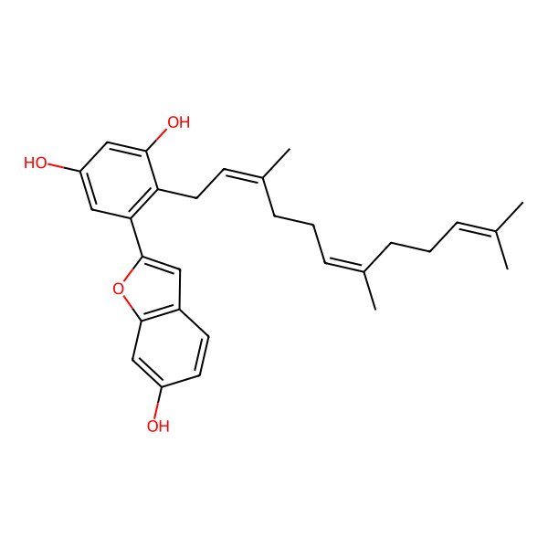 2D Structure of Mulberrofuran W