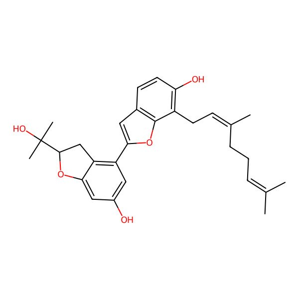 2D Structure of Mulberrofuran X