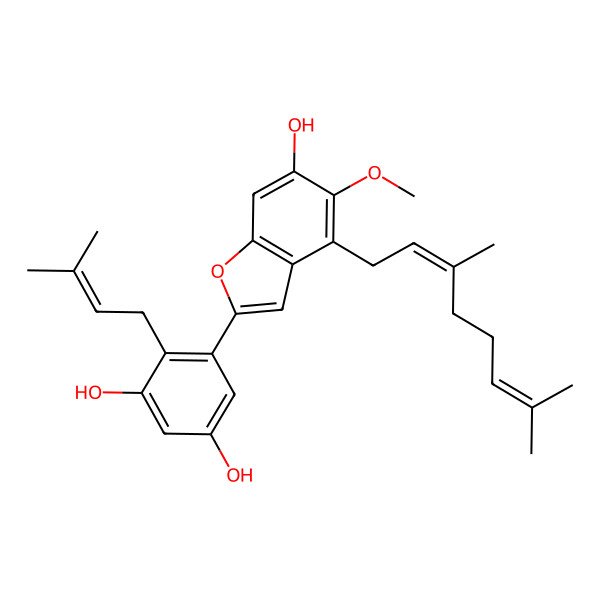 2D Structure of Mulberrofuran Z