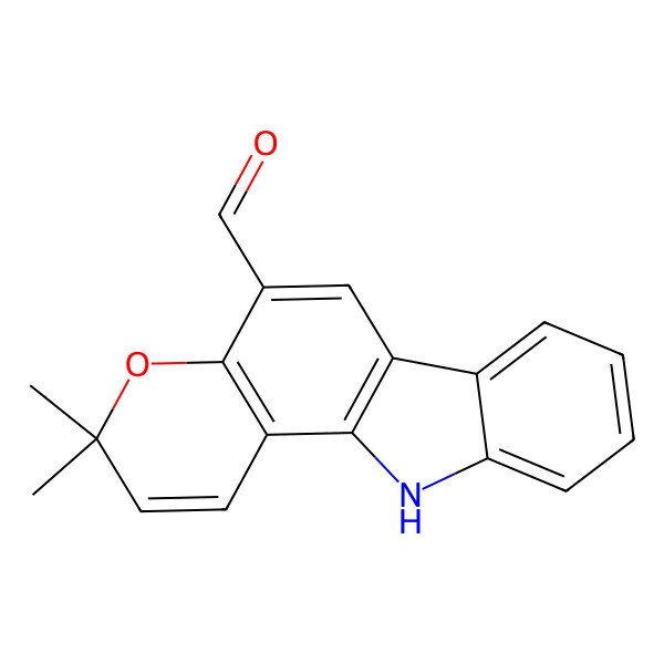 2D Structure of Murrayacine 2D Structure of Murrayacine