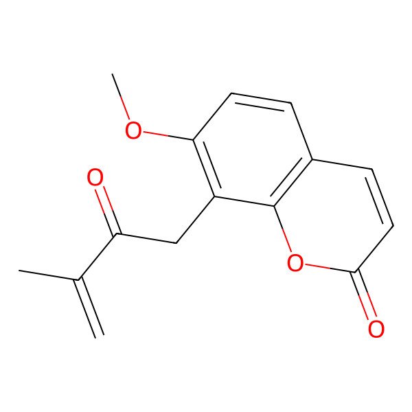 2D Structure of Murrayone 2D Structure of Murrayone