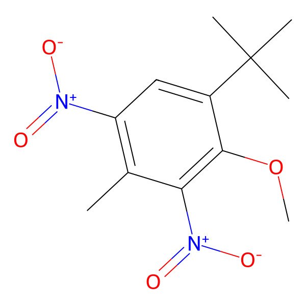 2D Structure of Musk ambrette