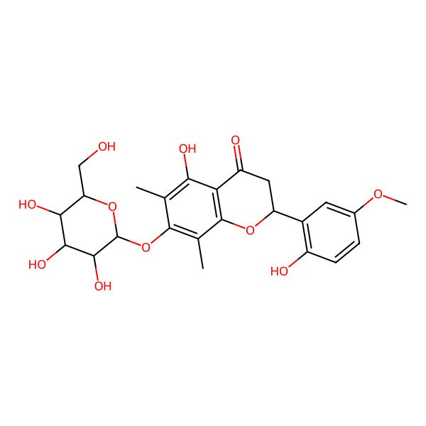 2D Structure of myrciacitrin II 2D Structure of myrciacitrin II