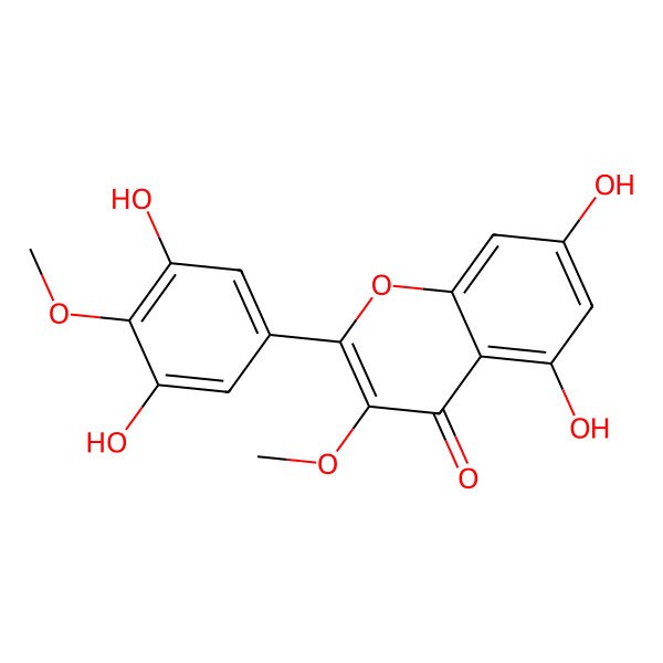 2D Structure of Myricetin 3,4'-dimethyl ether 2D Structure of Myricetin 3,4'-dimethyl ether
