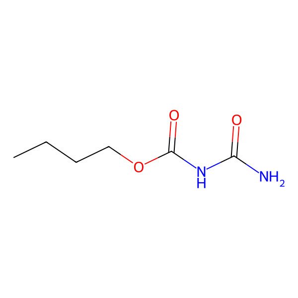 2D Structure of n-Butyl allophanate