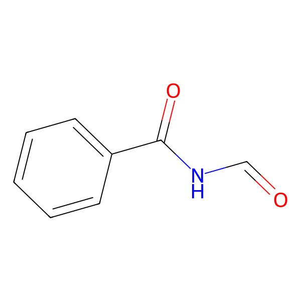 2D Structure of N-Formylbenzamide