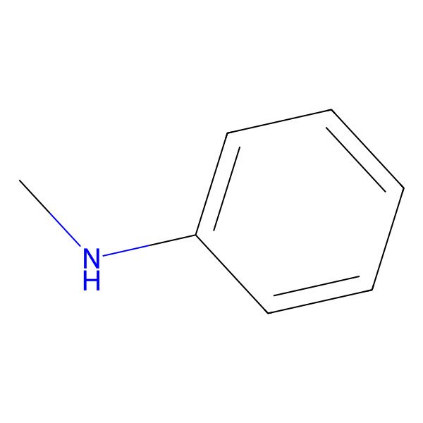 2D Structure of N-Methylaniline