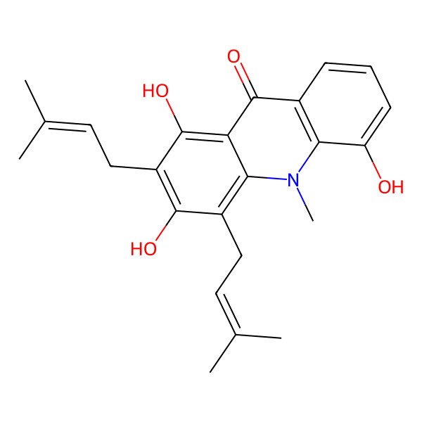 2D Structure of N-Methylatalaphylline 2D Structure of N-Methylatalaphylline