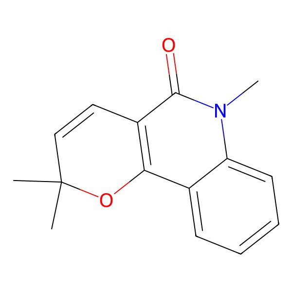 2D Structure of N-Methylflindersine