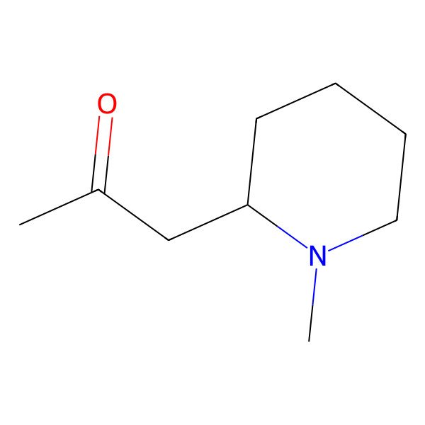 2D Structure of N-Methylpelletierine
