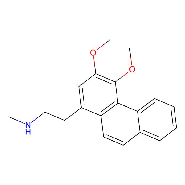 2D Structure of N-noratherosperminine 2D Structure of N-noratherosperminine