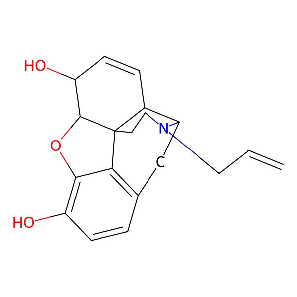2D Structure of Nalorphine