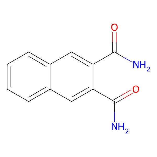 2D Structure of Naphthalene-2,3-dicarboxamide 2D Structure of Naphthalene-2,3-dicarboxamide