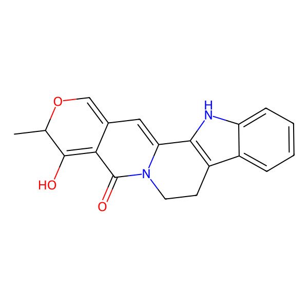 2D Structure of 16-Hydroxy-17-methyl-18-oxa-3,13-diazapentacyclo[11.8.0.02,10.04,9.015,20]henicosa-1(21),2(10),4,6,8,15,19-heptaen-14-one
